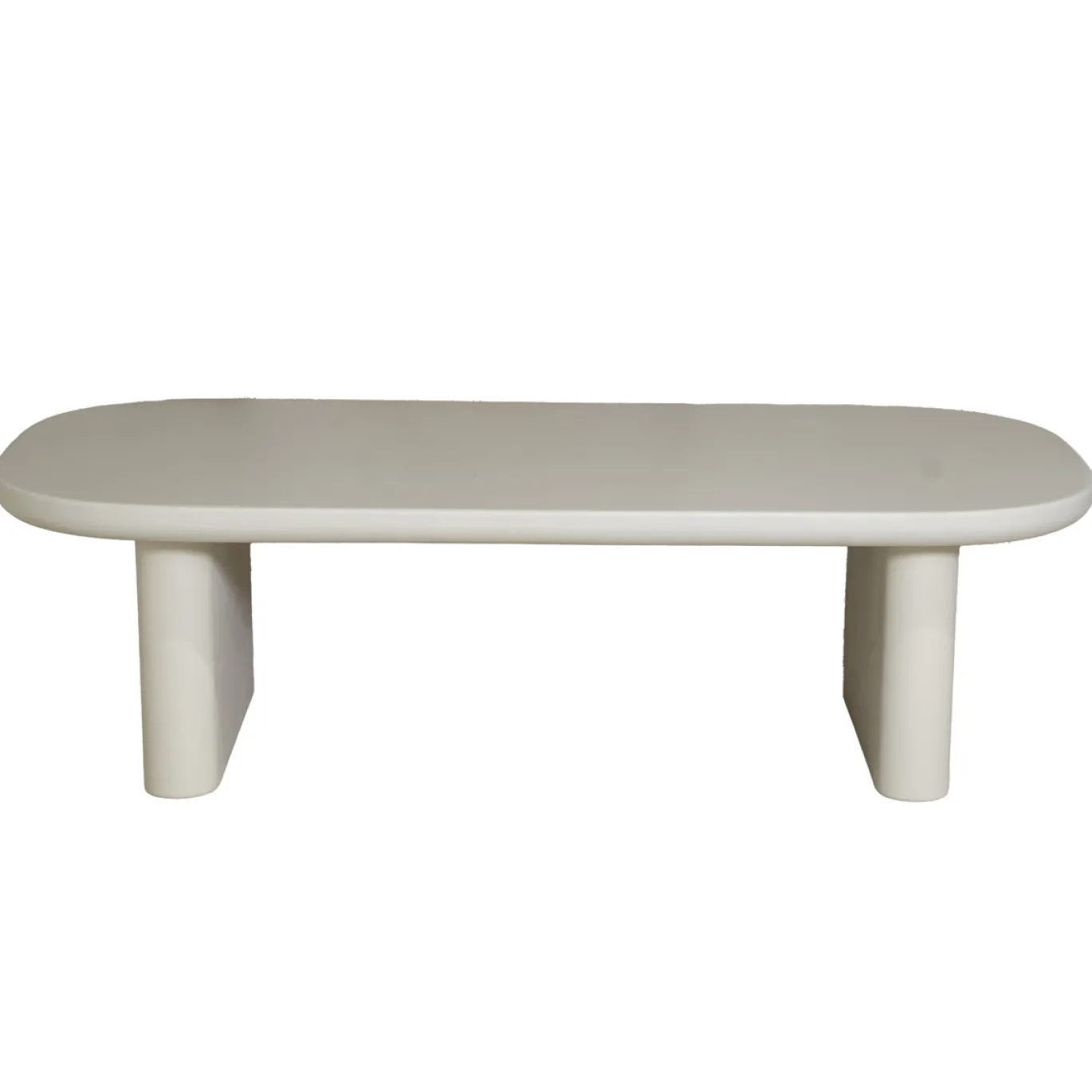 Salontafel Maya Deens Ovaal Beige 120cm - Giga Meubel