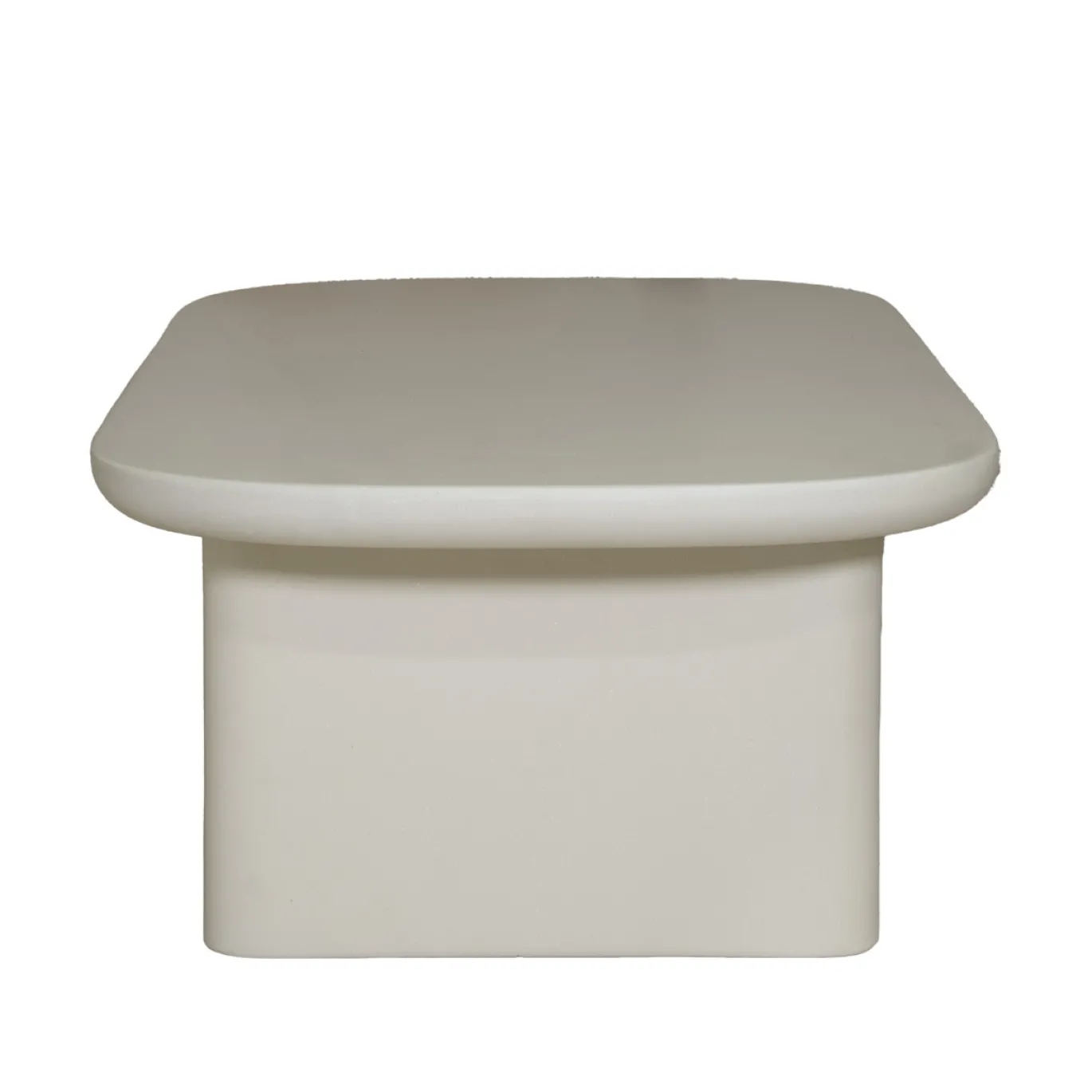 Salontafel Maya Deens Ovaal Beige 120cm - Giga Meubel