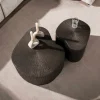 Salontafel Maya Ray Niervormig Set van 2 Brons Liquid Metal - Giga Meubel