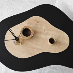 Salontafel Melted Zwart/Naturel 105cm