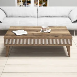 Salontafel Milan Walnoot 105cm