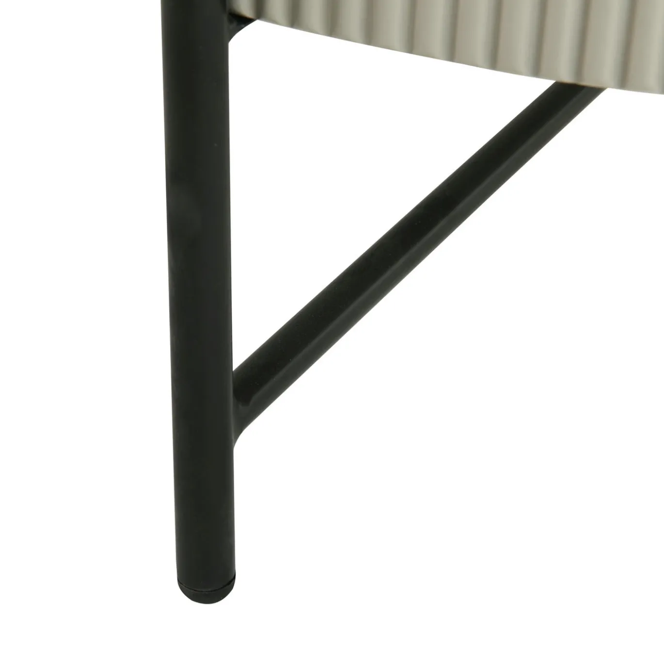 Salontafel Milo Grijs Ø80cm - Giga Meubel