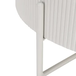 Salontafel Milo Wit Ø80cm - Giga Meubel