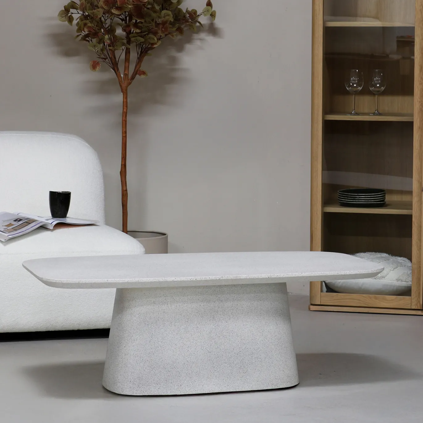 Salontafel Mina Terrazzo 110cm - Giga Meubel