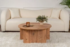Salontafel Moira Bruin Set van 2