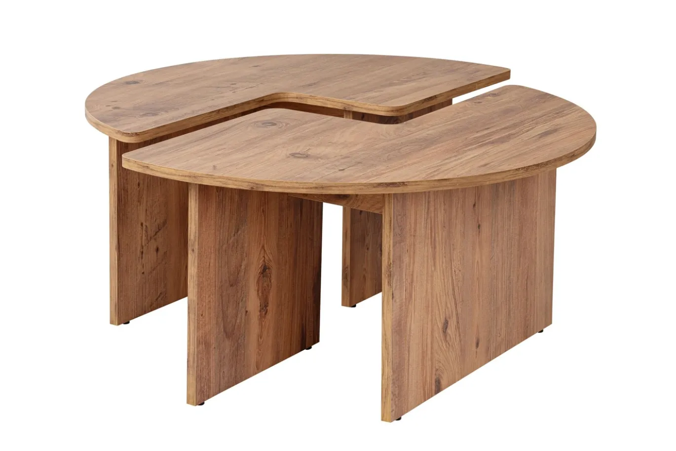 Salontafel Moira Bruin Set van 2