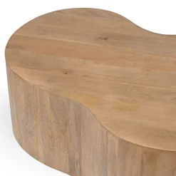 Salontafel Moos Organisch Naturel 130cm - Giga Meubel