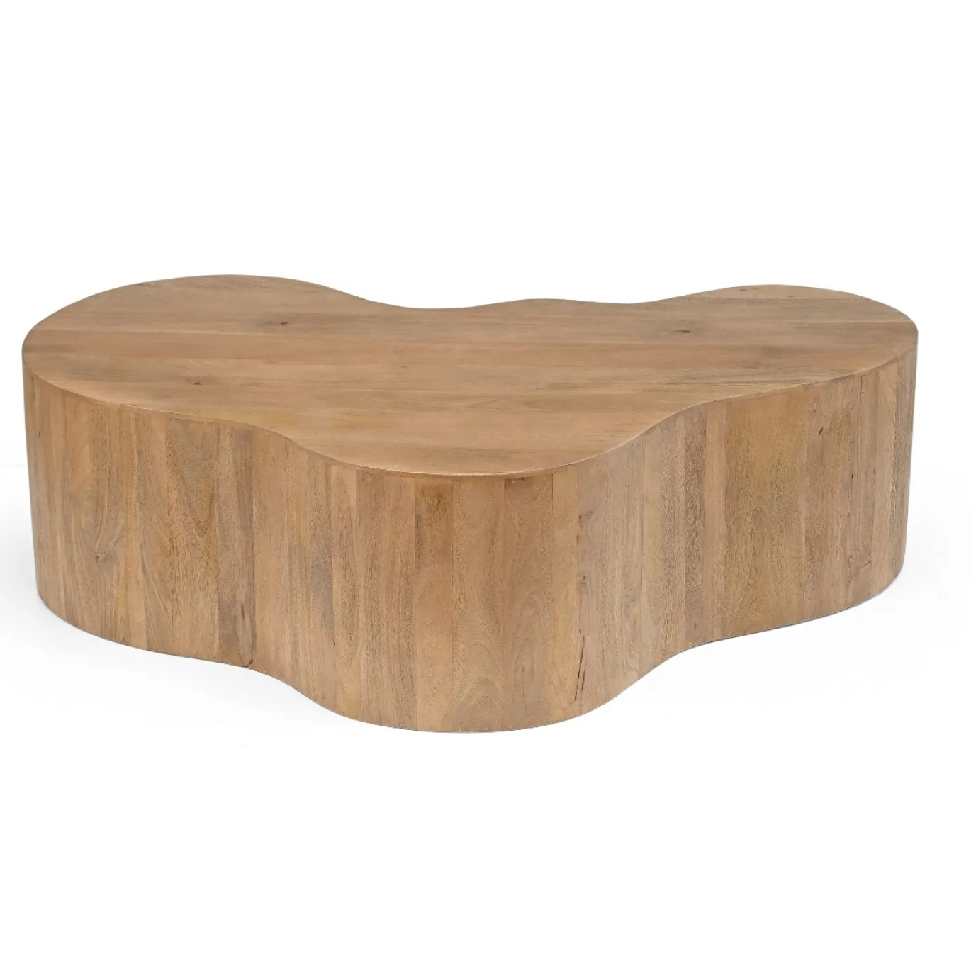 Salontafel Moos Organisch Naturel 130cm - Giga Meubel