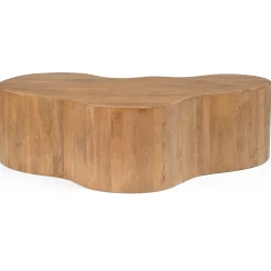 Salontafel Moos Organisch Naturel 130cm - Giga Meubel