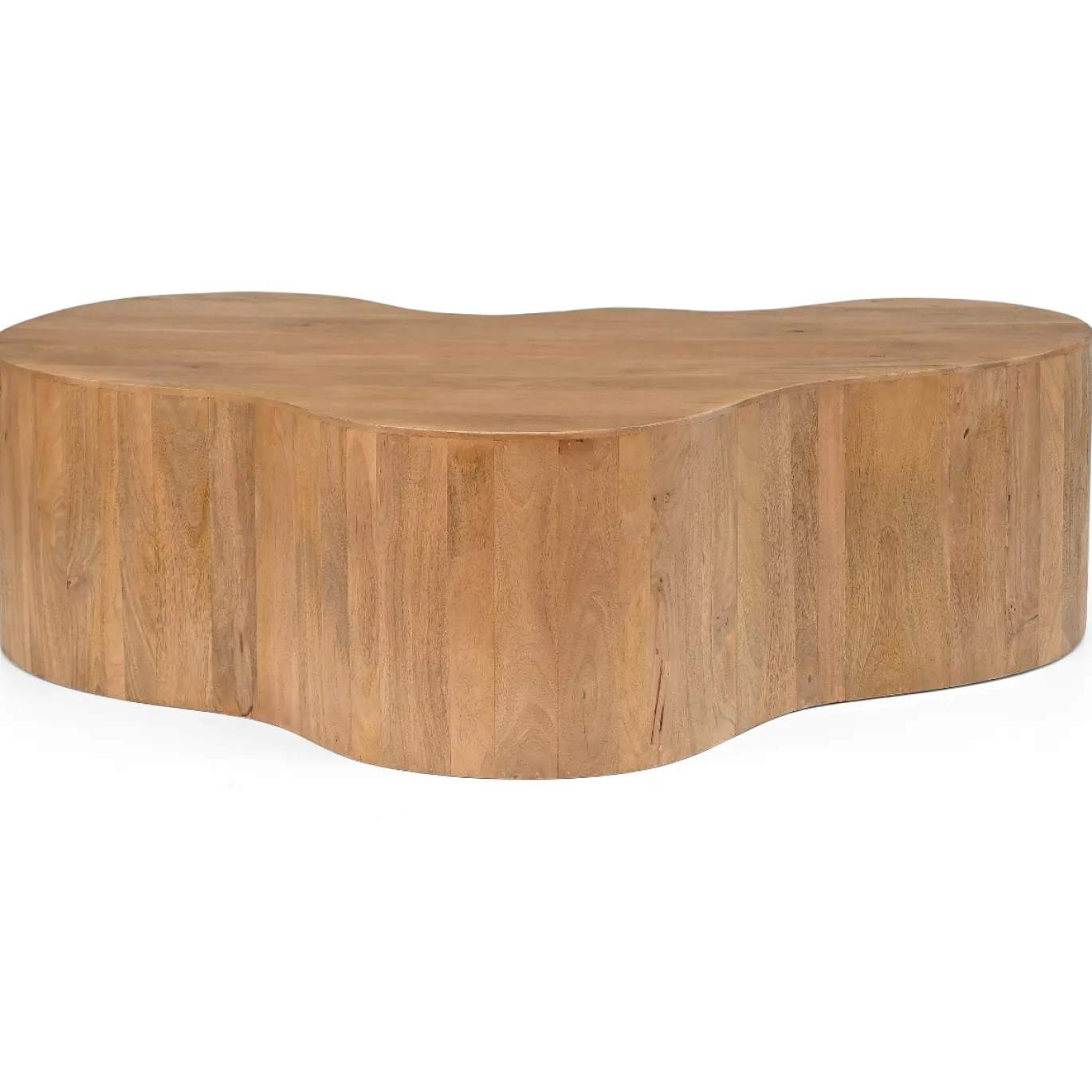 Salontafel Moos Organisch Naturel 130cm - Giga Meubel