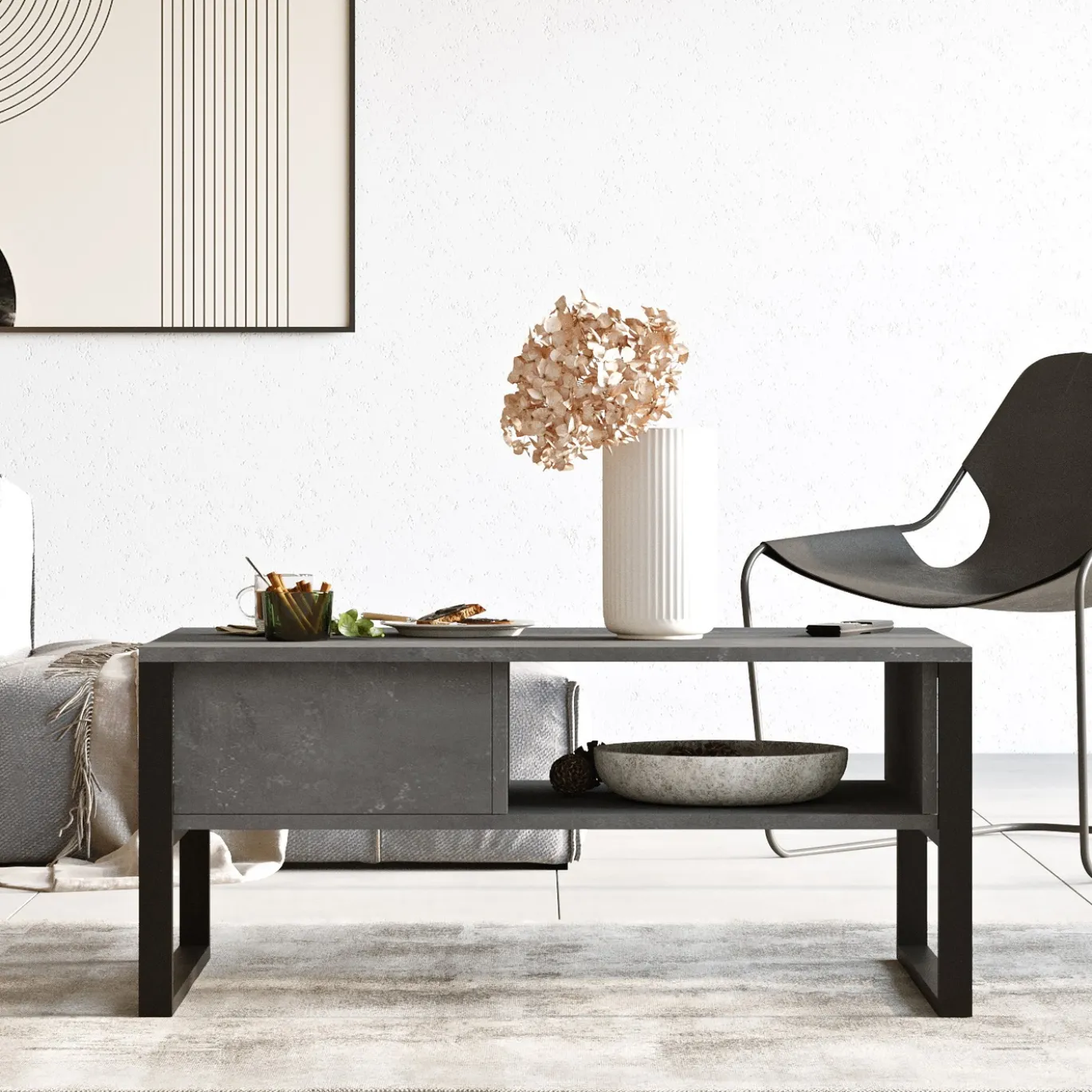Salontafel Mugla Zilver