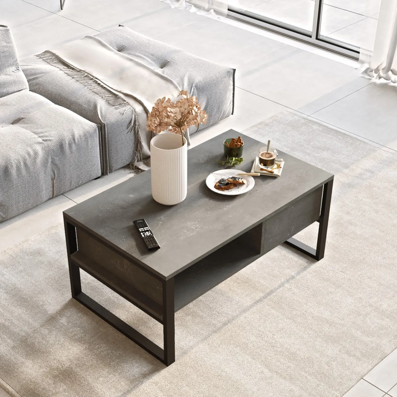 Salontafel Mugla Zilver