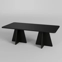 Salontafel Mushroom Melamine Zwart 120cm