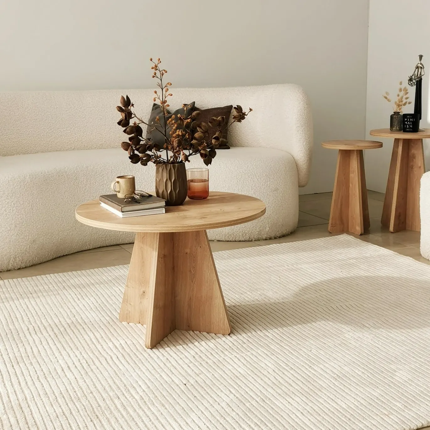 Salontafel Mushroom Naturel