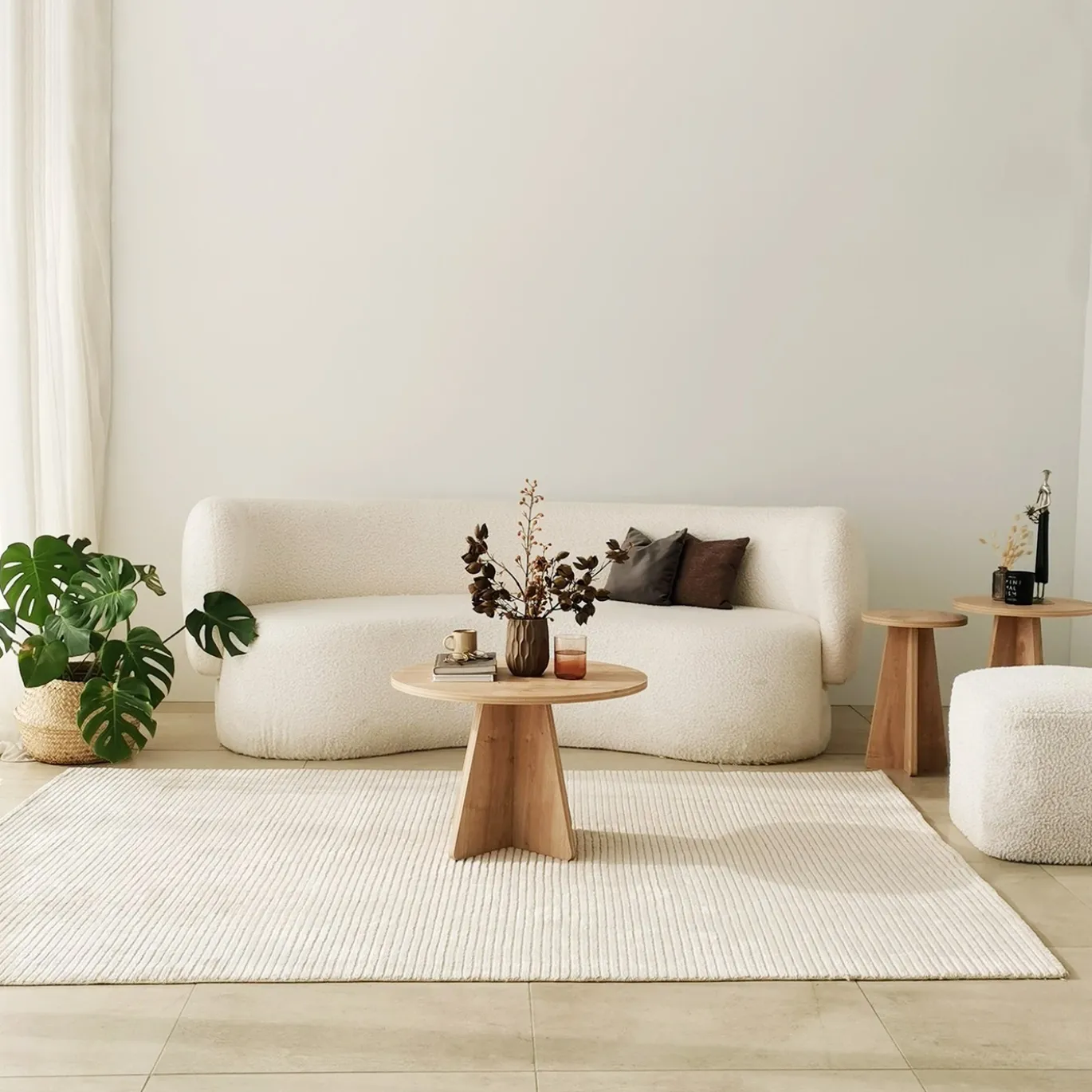Salontafel Mushroom Naturel