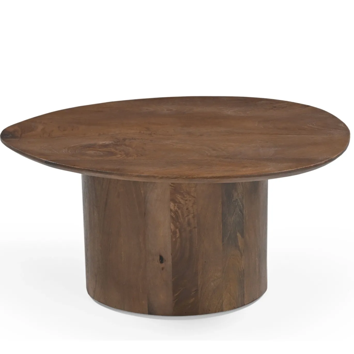 Salontafel Nara Walnoot Organisch 80cm - Giga Meubel