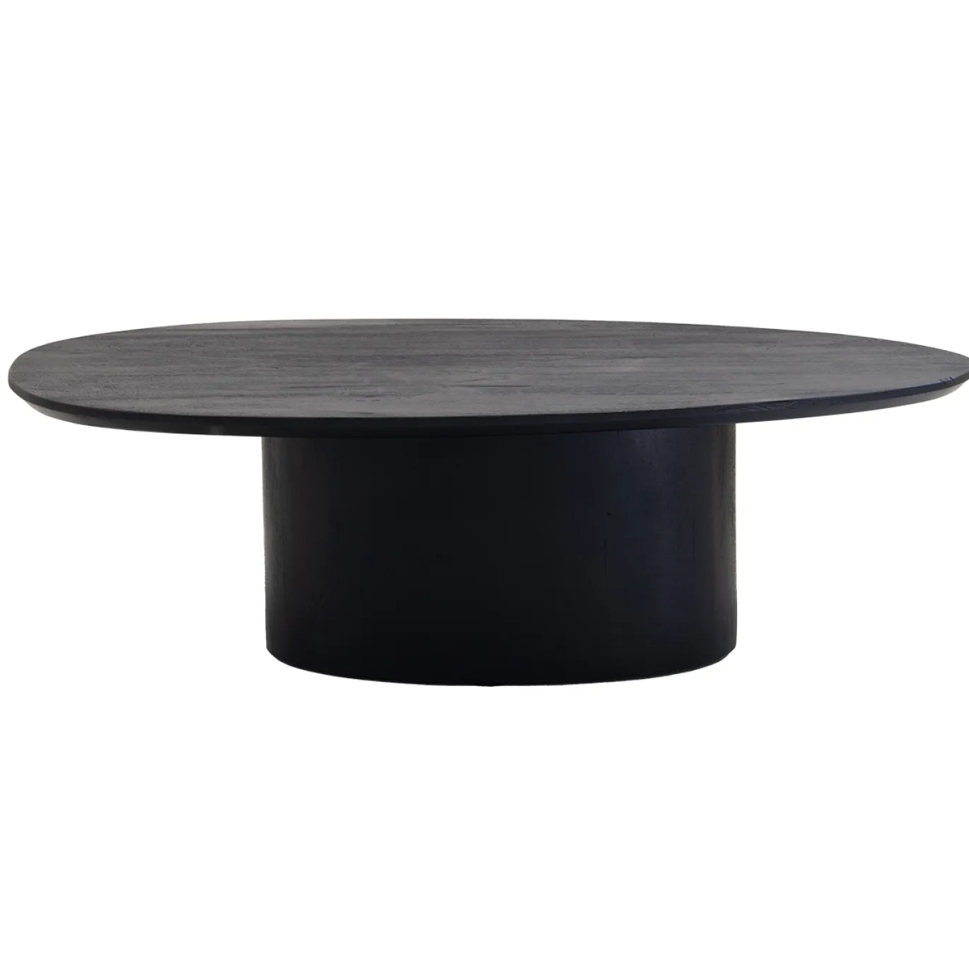 Salontafel Nara Zwart Organisch 80cm - Giga Meubel