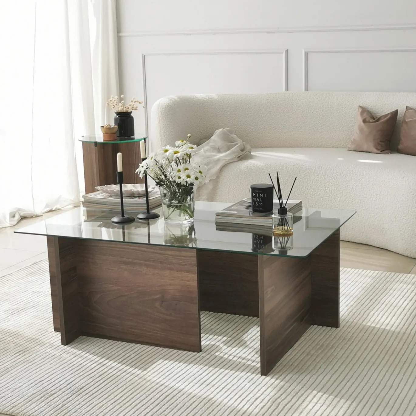Salontafel New Escape Walnoot