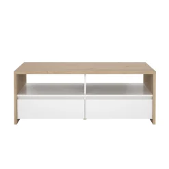 Salontafel Next Jackson Hickory Wit Hoogglans - Giga Living