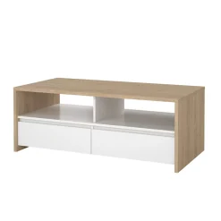 Salontafel Next Jackson Hickory Wit Hoogglans - Giga Living