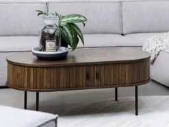 Salontafel Nola Smoked 60x120 cm - Giga Living
