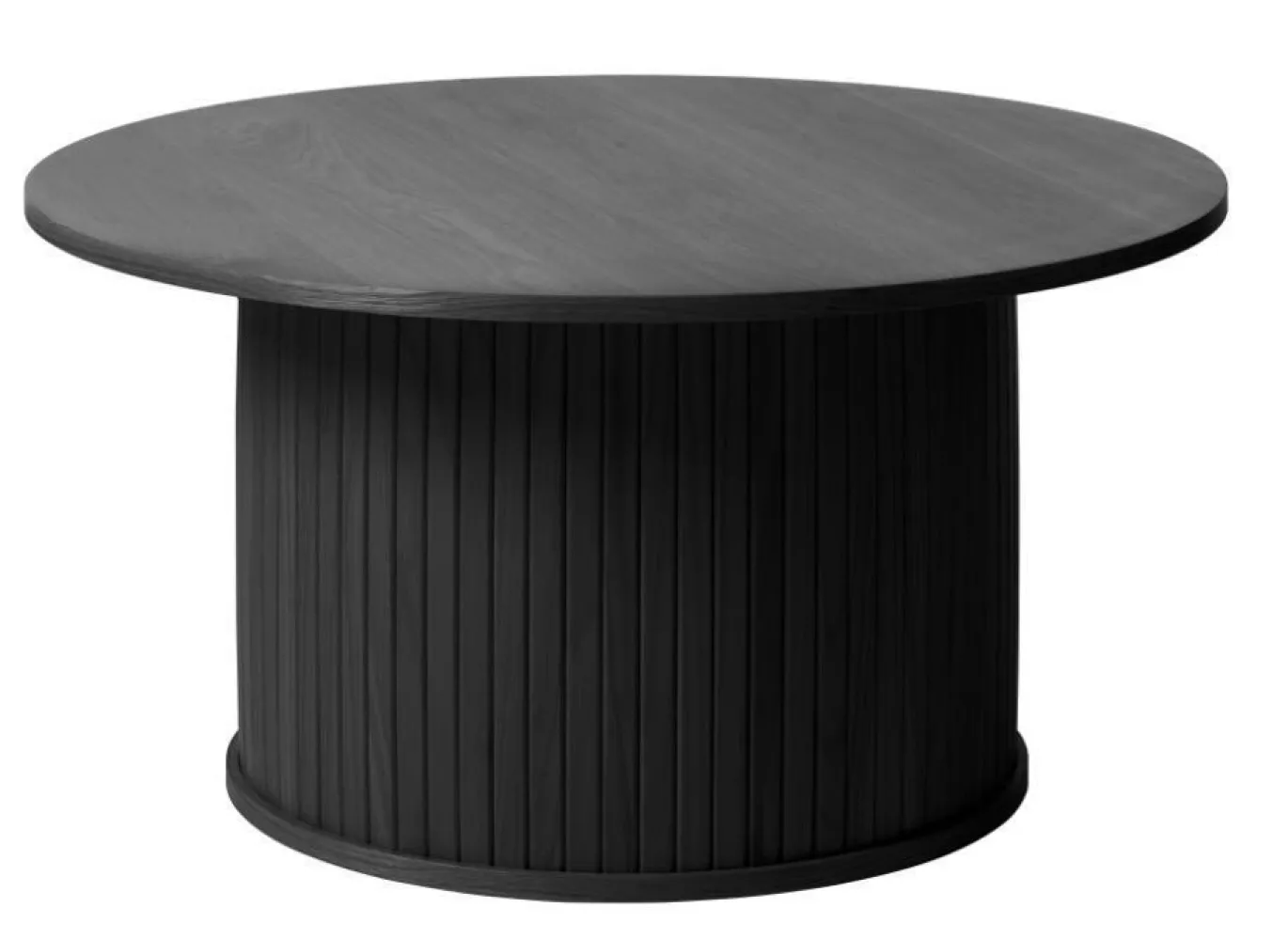 Salontafel Nola Zwart Ø90 cm - Giga Living