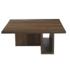 Salontafel Onni Walnoot Vierkant 85cm - Giga Meubel