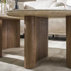 Salontafel Organic Travertin Set van 2 - Giga Meubel