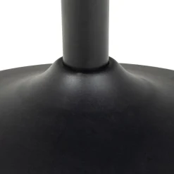 Salontafel Orin Keramiek Zwart Ø60cm - Giga Living
