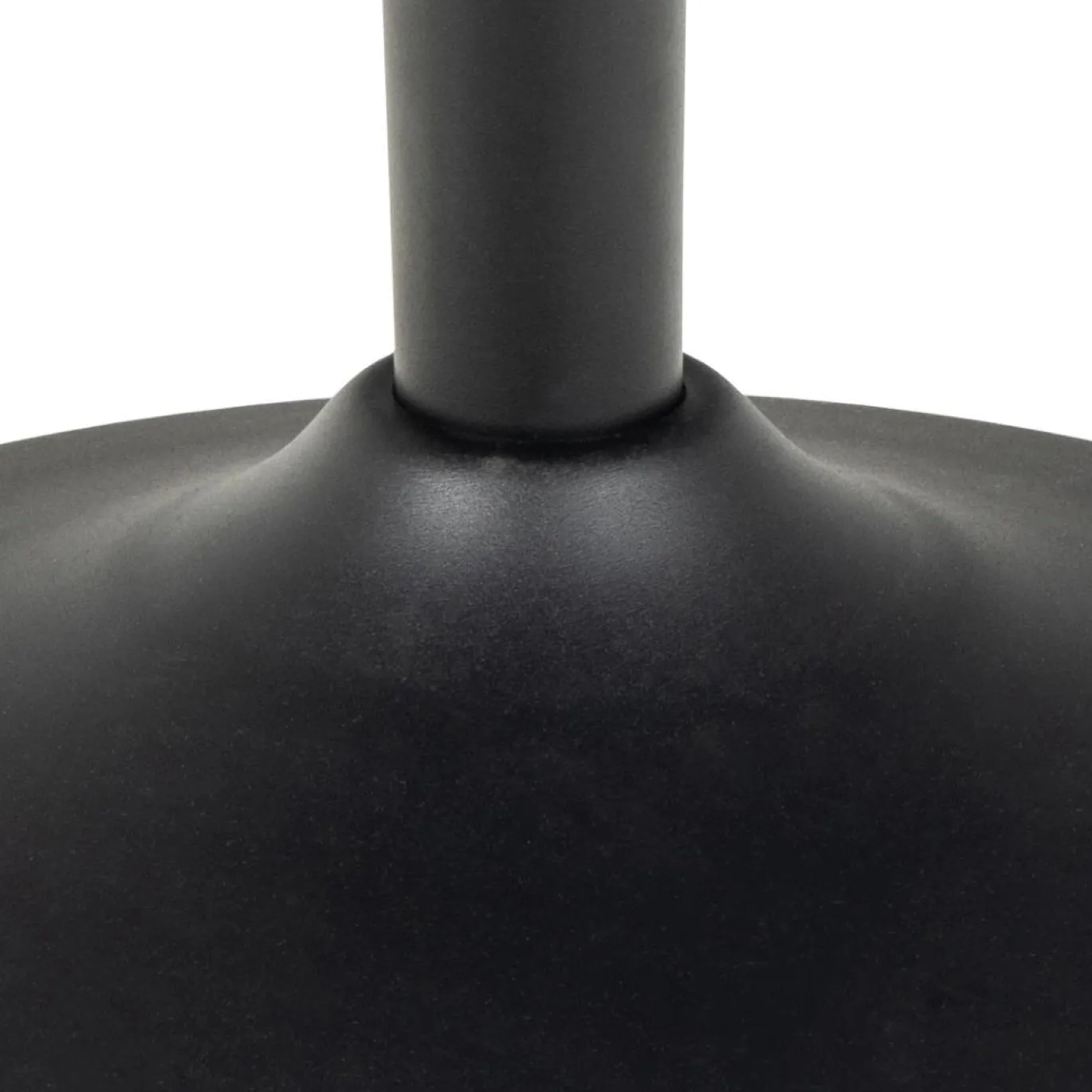 Salontafel Orin Keramiek Zwart Ø60cm - Giga Living