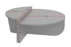 Salontafel Orion Antraciet