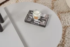 Salontafel Orion Grijs Ø90cm