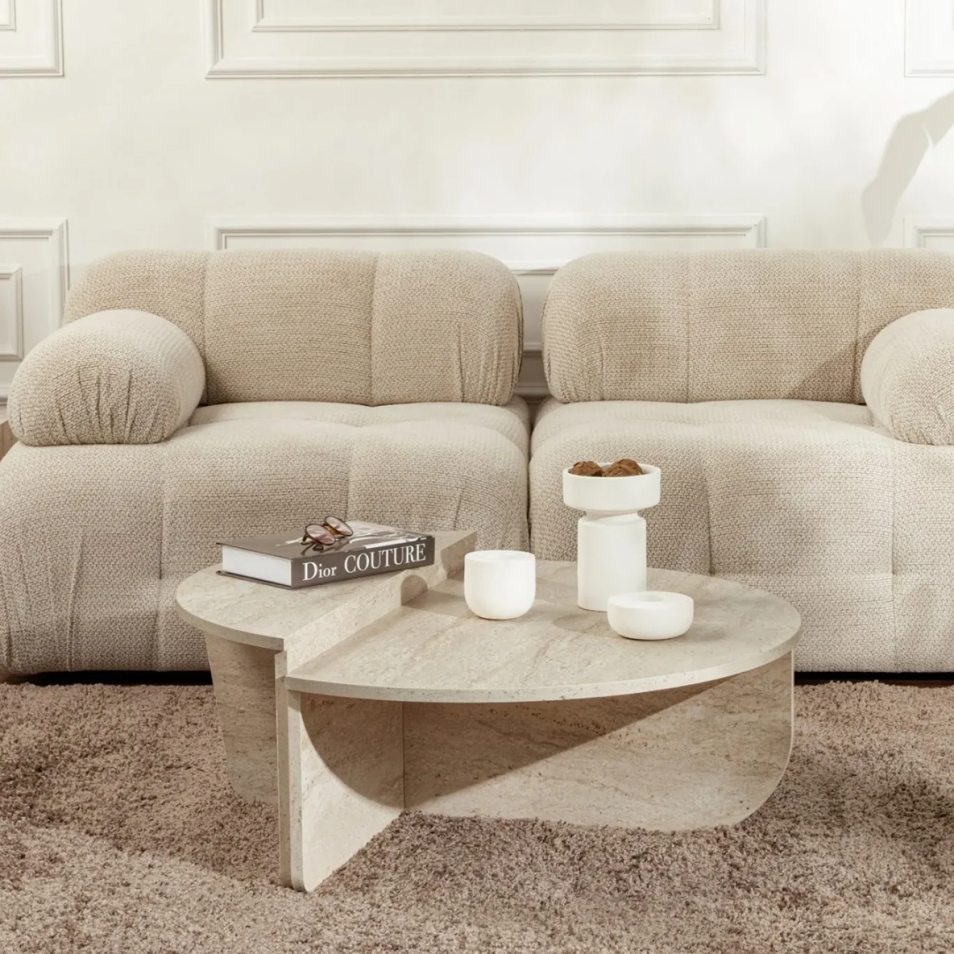 Salontafel Orion Travertinlook