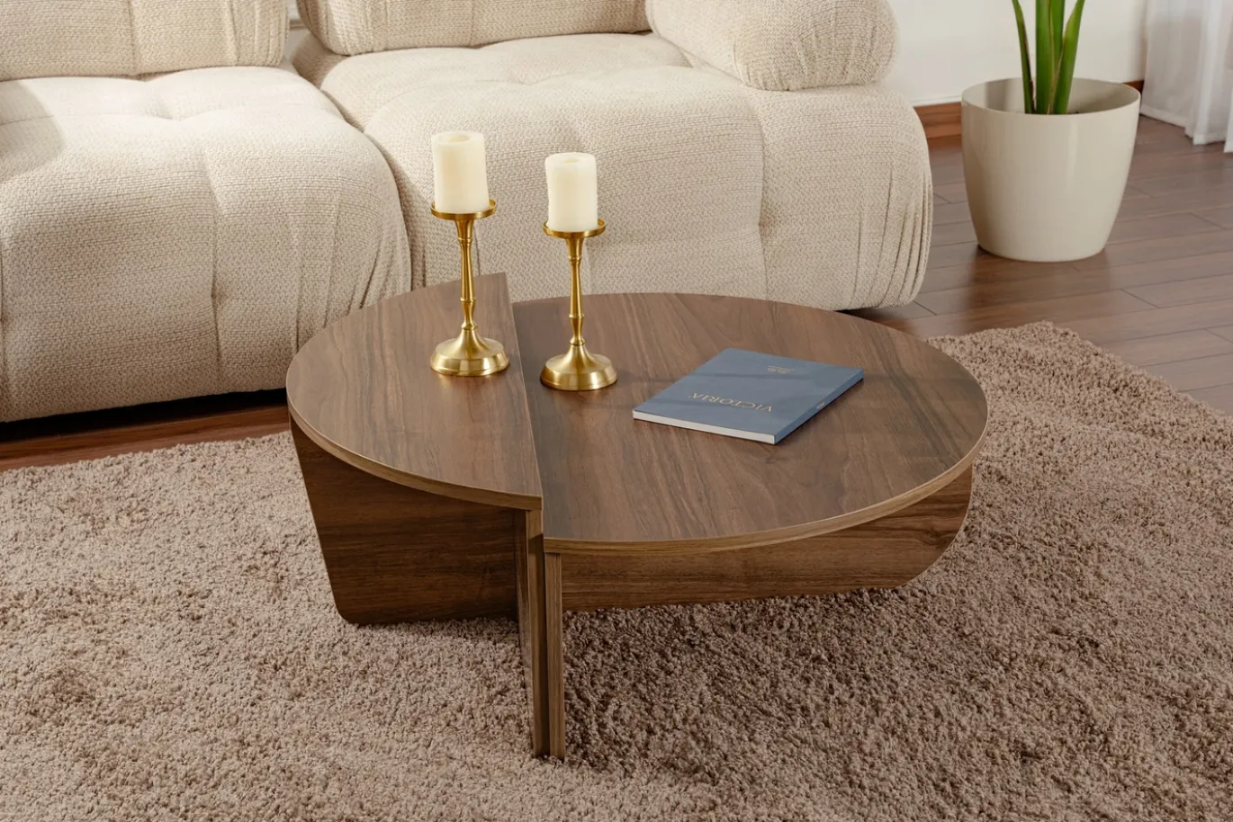 Salontafel Orion Walnoot