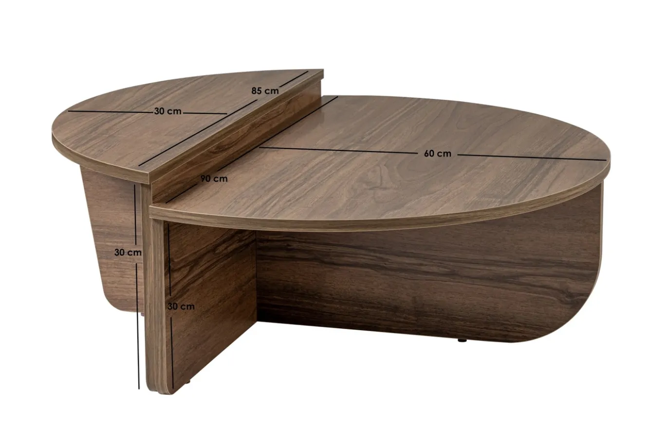 Salontafel Orion Walnoot