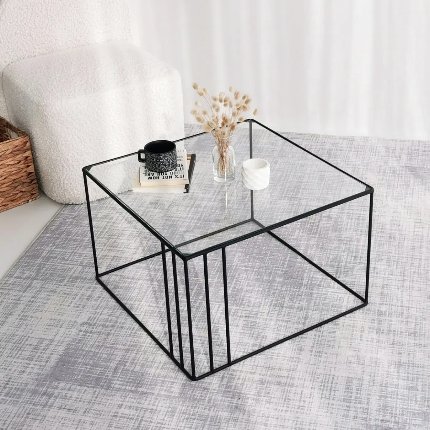 Salontafel Outline Glas