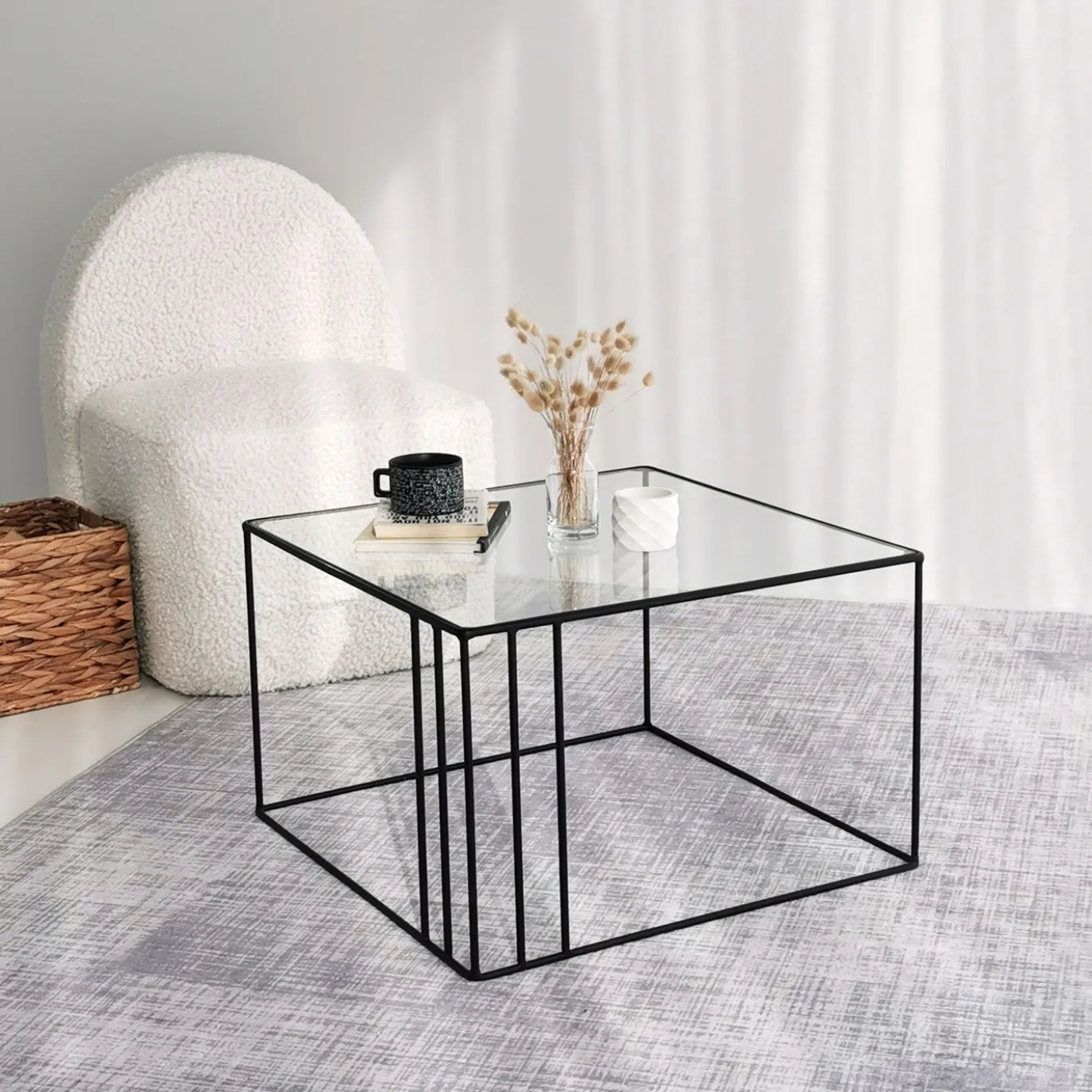 Salontafel Outline Glas
