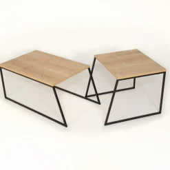 Salontafel Pal Naturel Set van 2