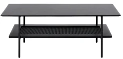 Salontafel Pensacola Zwart 55x110cm - Giga Living