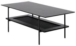 Salontafel Pensacola Zwart 55x110cm - Giga Living