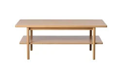 Salontafel Ponza Salontafel Naturel Eiken 60x120cm - Giga Living