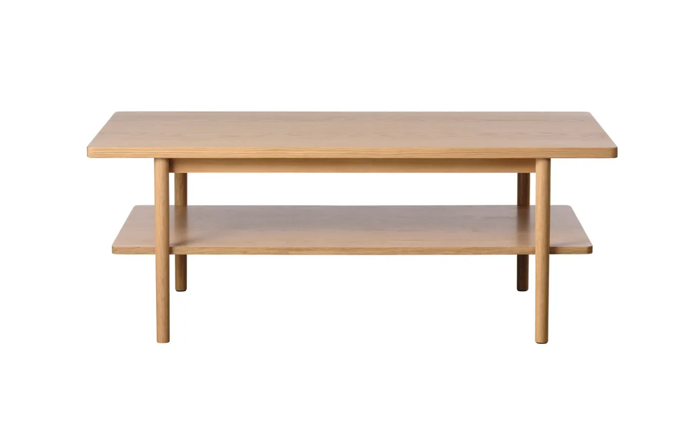 Salontafel Ponza Salontafel Naturel Eiken 60x120cm - Giga Living