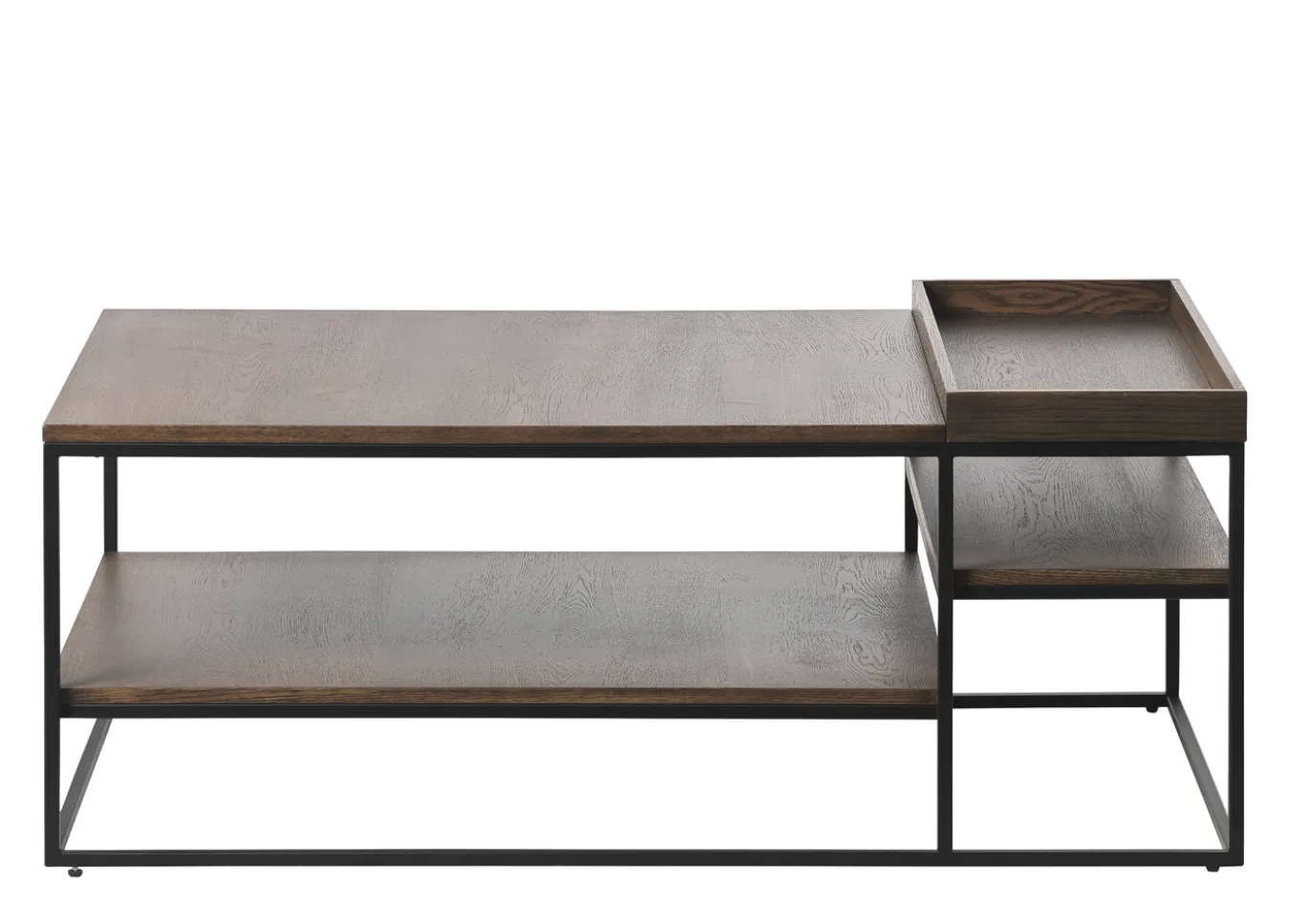 Salontafel Rivoli Smoked 70x120 cm - Giga Living