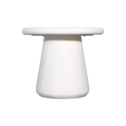 Salontafel Romy Beige Rond 50cm - Giga Meubel