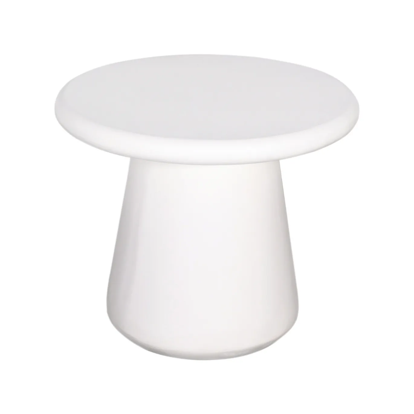 Salontafel Romy Beige Rond 50cm - Giga Meubel