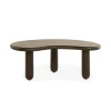 Salontafel Rondo Donkerbruin 110cm - Giga Meubel