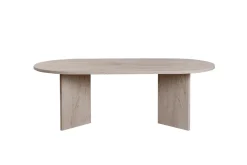 Salontafel Sable Ovaal Travertinlook 120cm