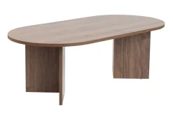 Salontafel Sable Ovaal Walnoot 120cm