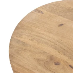 Salontafel Salvador Naturel Ovaal 90cm - Giga Meubel