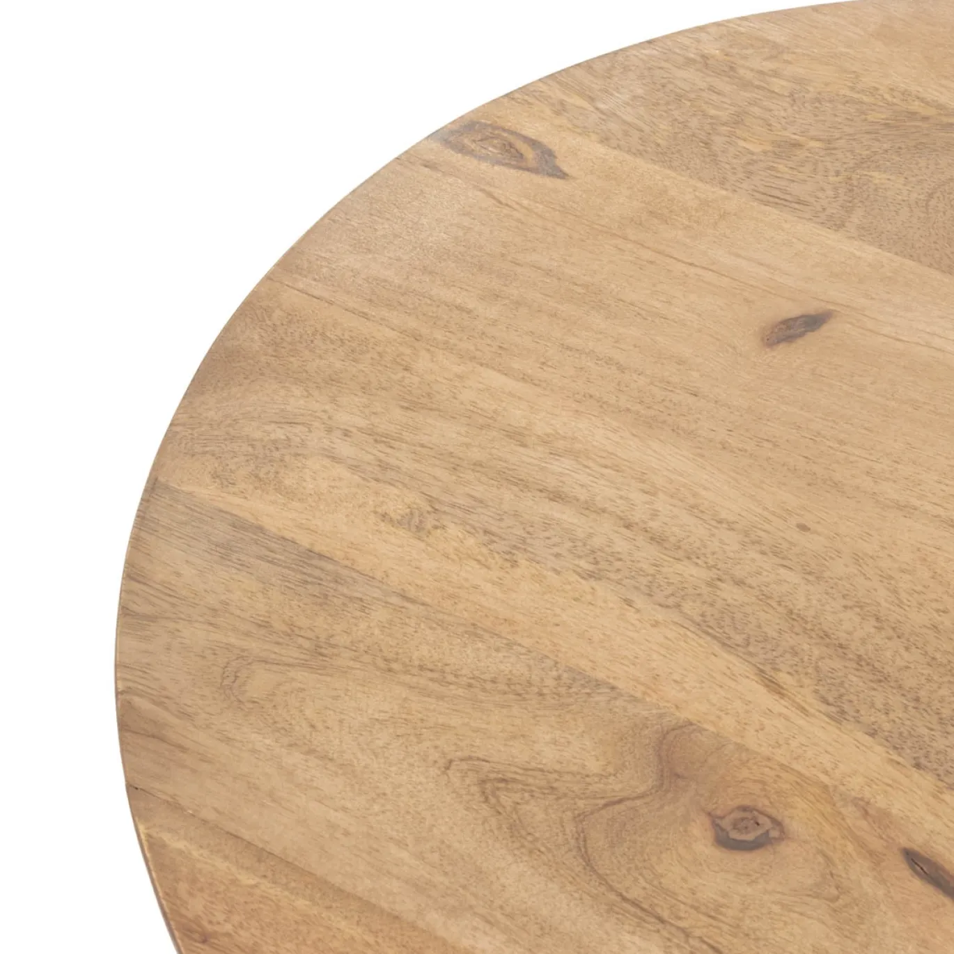 Salontafel Salvador Naturel Ovaal 90cm - Giga Meubel